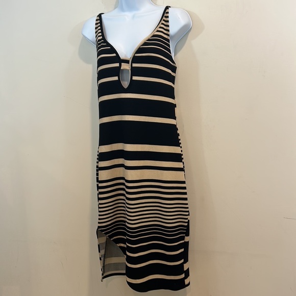Brat Star Sleeveless Multi Strip Dress Size XL - Picture 6 of 9